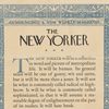 "Not For The Old Lady In Dubuque": Read The Original Vision For The New Yorker
